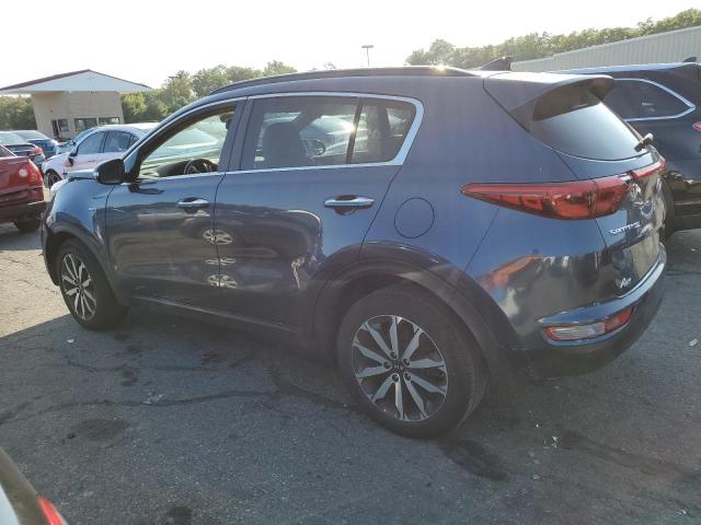 KNDPNCAC6K7498015 - 2019 KIA SPORTAGE EX BLUE photo 2