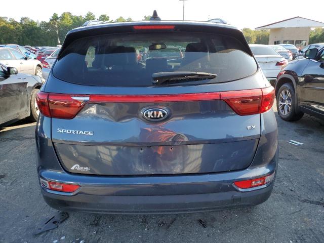 KNDPNCAC6K7498015 - 2019 KIA SPORTAGE EX BLUE photo 6