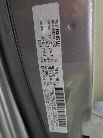 2C4RC1BG5GR231121 - 2016 CHRYSLER TOWN & COU TOURING ვერცხლისფერი ფოტო 13