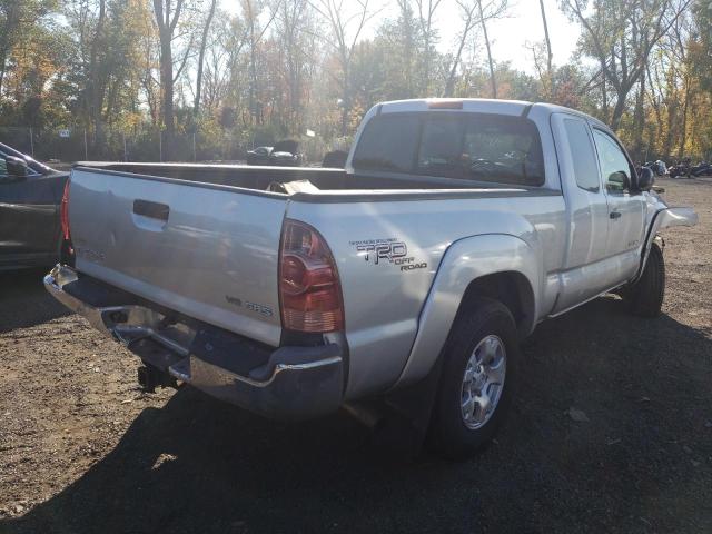 5TEUU42N07Z454099 - 2007 TOYOTA TACOMA ACCESS CAB ვერცხლისფერი ფოტო 3