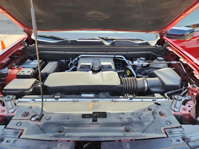 1GCPTDEK9R1320416 - 2024 CHEVROLET COLORADO Z71 BURGUNDY photo 11