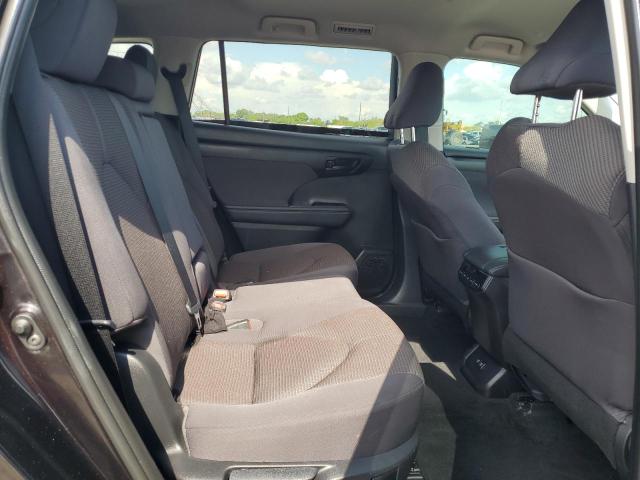 5TDCZRAH7LS028391 - 2020 TOYOTA HIGHLANDER L BLACK photo 10