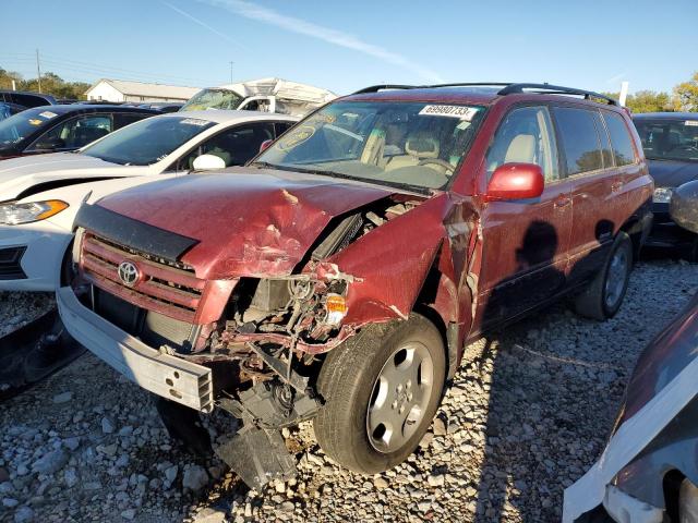 JTEEP21A970218237 - 2007 TOYOTA HIGHLANDER SPORT MAROON photo 1