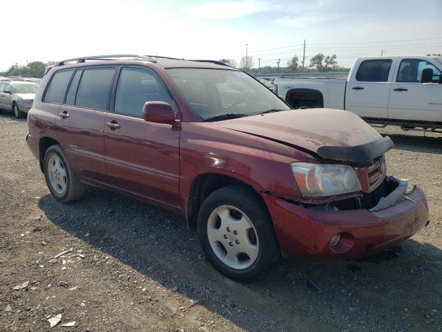 JTEEP21A970218237 - 2007 TOYOTA HIGHLANDER SPORT MAROON photo 4