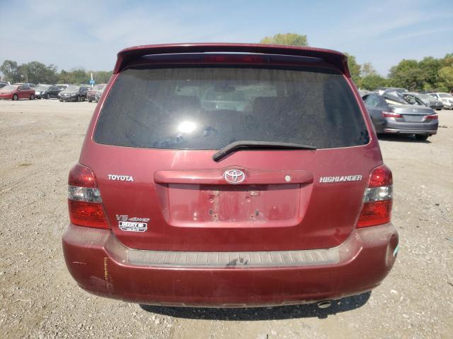 JTEEP21A970218237 - 2007 TOYOTA HIGHLANDER SPORT MAROON photo 6