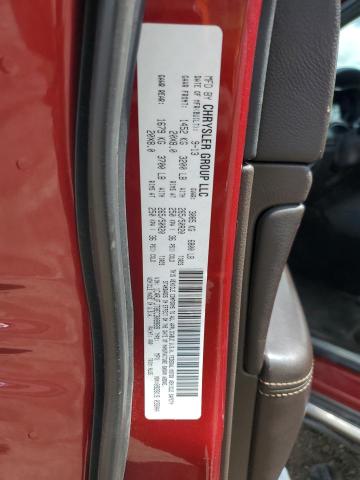 1C4RJFJT8EC308989 - 2014 JEEP GRAND CHER SUMMIT RED photo 13