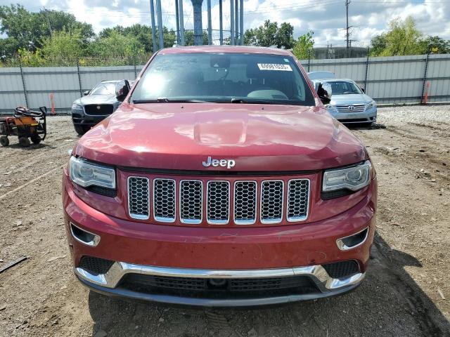 1C4RJFJT8EC308989 - 2014 JEEP GRAND CHER SUMMIT RED photo 5