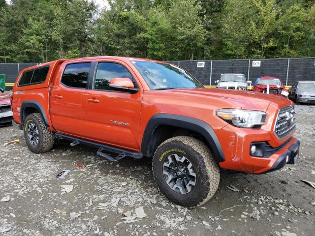 5TFCZ5ANXGX013186 - 2016 TOYOTA TACOMA DOUBLE CAB ORANGE photo 4