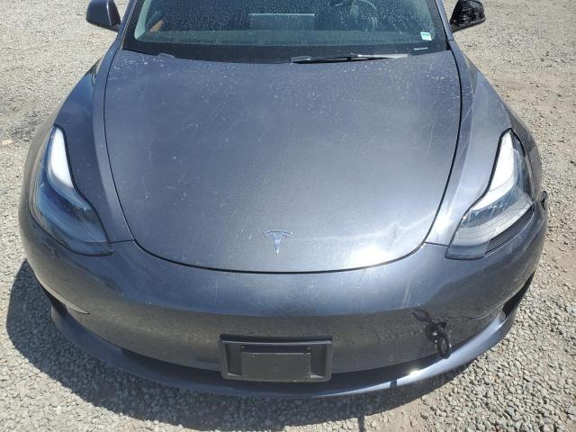 5YJ3E1EA5NF372481 - 2022 TESLA MODEL 3 GRAY photo 11