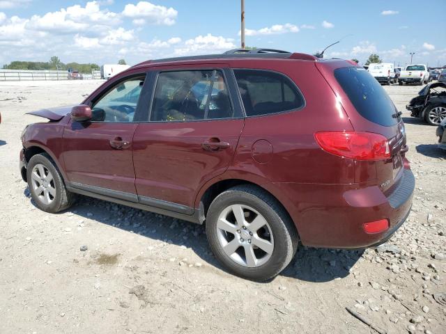 5NMSH13E58H209289 - 2008 HYUNDAI SANTA FE SE BURGUNDY photo 2