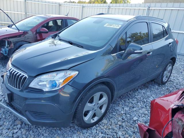 KL4CJASB2GB638063 - 2016 BUICK ENCORE GRAY photo 1