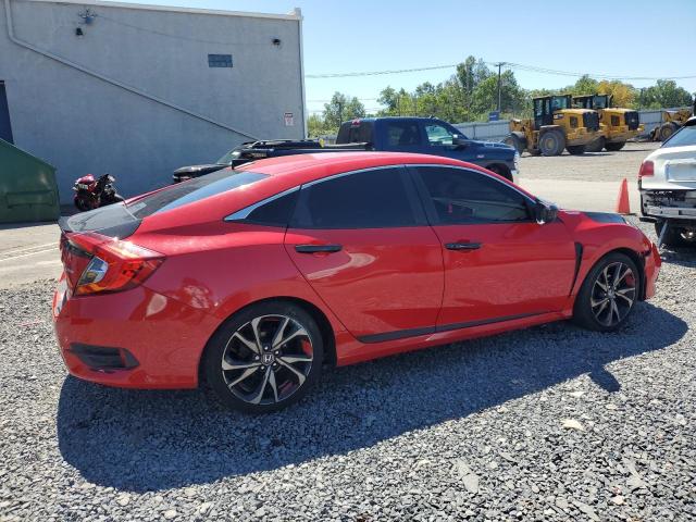 2HGFC2F86LH593259 - 2020 HONDA CIVIC SPORT წითელი ფოტო 3