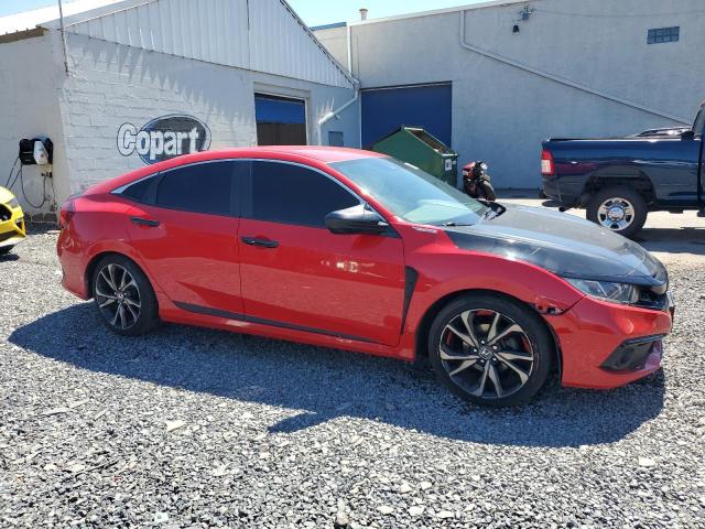 2HGFC2F86LH593259 - 2020 HONDA CIVIC SPORT წითელი ფოტო 4