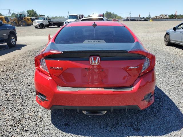 2HGFC2F86LH593259 - 2020 HONDA CIVIC SPORT წითელი ფოტო 6