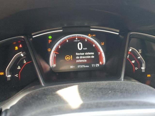 2HGFC2F86LH593259 - 2020 HONDA CIVIC SPORT წითელი ფოტო 9