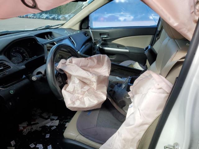 5J6RM4H70GL065762 - 2016 HONDA CR-V EXL თეთრი ფოტო 7