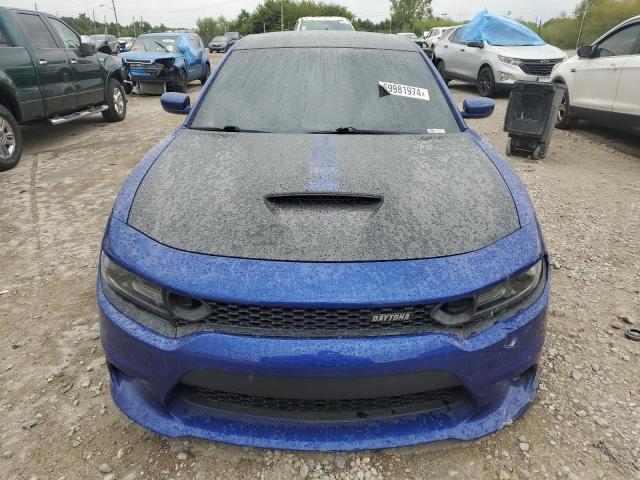 2C3CDXGJ0LH175104 - 2020 DODGE CHARGER SCAT PACK BLUE photo 5