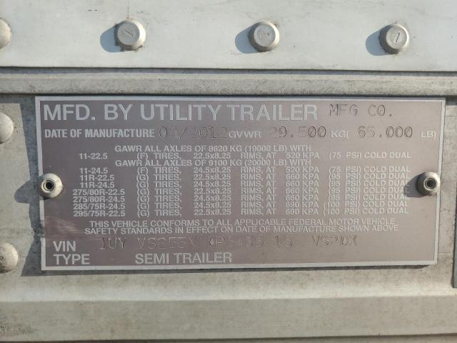 1UYVS253XDP543515 - 2013 UTILITY 53 FT DRY Weiß Foto 10