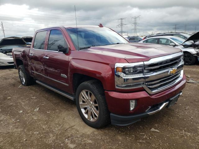 3GCUKTEC6GG300650 - 2016 CHEVROLET SILVERADO K1500 HIGH COUNTRY BURGUNDY photo 4