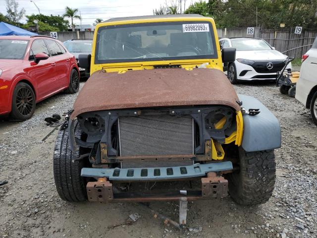 1J4GA39118L507812 - 2008 JEEP WRANGLER U X YELLOW photo 5