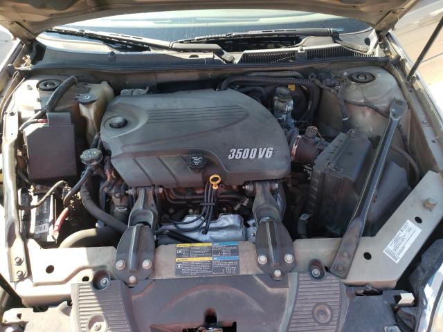 2G1WT58N779301145 - 2007 CHEVROLET IMPALA LT TAN photo 11