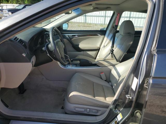 19UUA66258A004546 - 2008 ACURA TL GRAY photo 7
