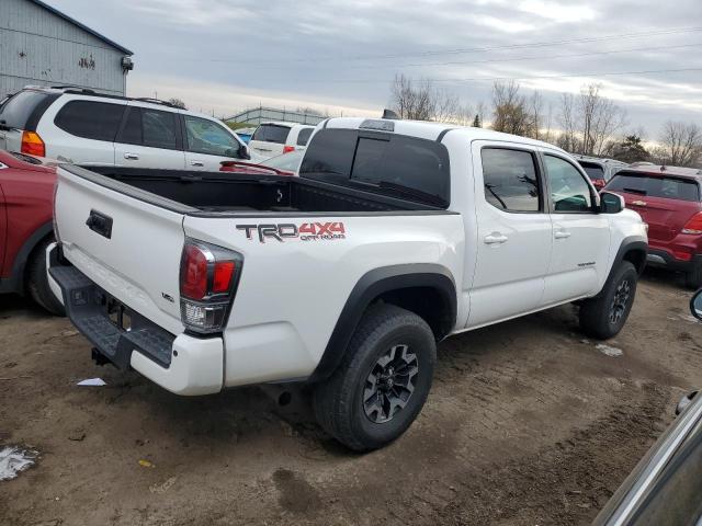 5TFCZ5AN3MX271528 - 2021 TOYOTA TACOMA DOUBLE CAB WHITE photo 3