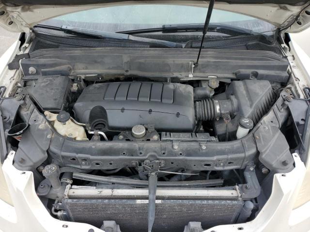 5GAKRBED6BJ323912 - 2011 BUICK ENCLAVE CXL თეთრი ფოტო 12