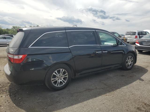 5FNRL5H67DB054004 - 2013 HONDA ODYSSEY EXL BLACK photo 3
