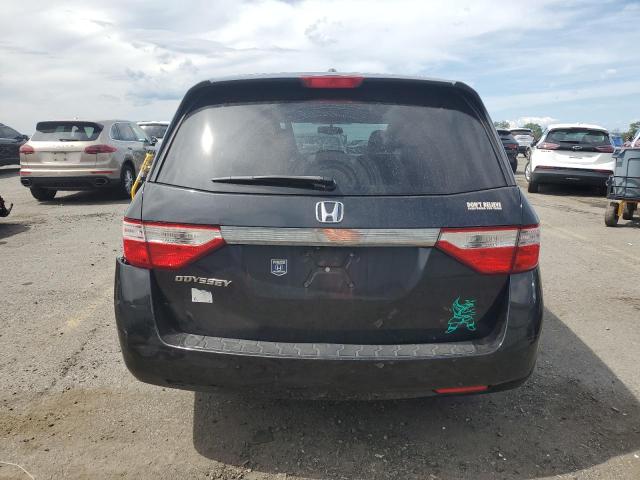 5FNRL5H67DB054004 - 2013 HONDA ODYSSEY EXL BLACK photo 6