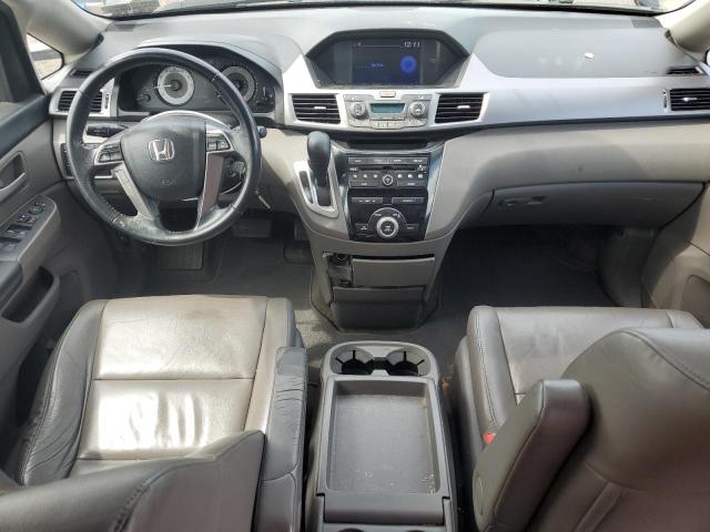 5FNRL5H67DB054004 - 2013 HONDA ODYSSEY EXL BLACK photo 8