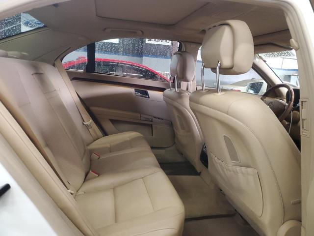 WDDNG9EB0CA464152 - 2012 MERCEDES-BENZ S 550 4MATIC WHITE photo 10