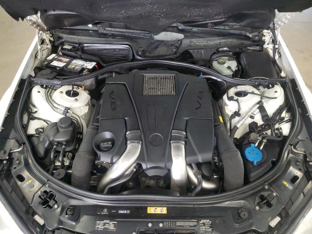 WDDNG9EB0CA464152 - 2012 MERCEDES-BENZ S 550 4MATIC WHITE photo 11