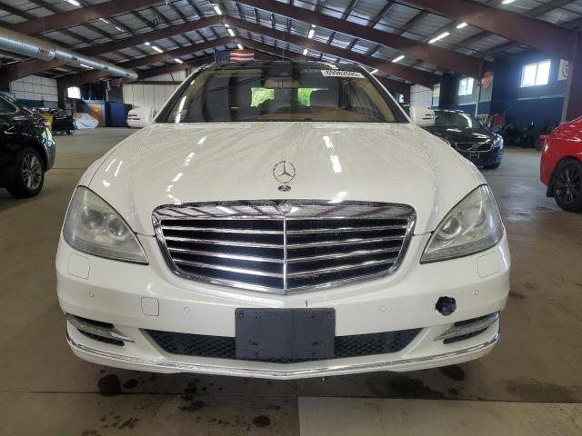 WDDNG9EB0CA464152 - 2012 MERCEDES-BENZ S 550 4MATIC WHITE photo 5