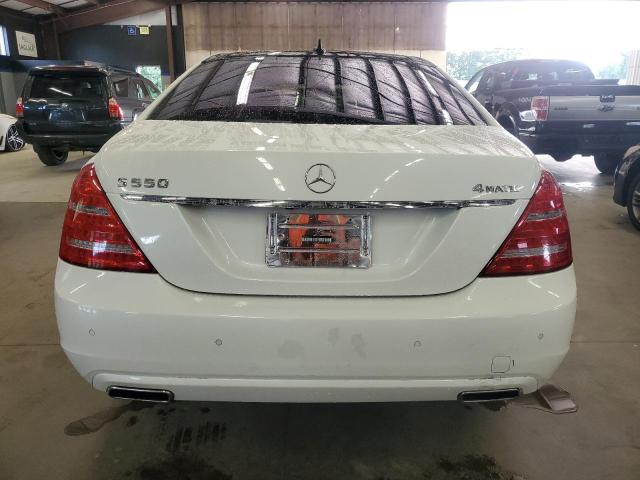 WDDNG9EB0CA464152 - 2012 MERCEDES-BENZ S 550 4MATIC WHITE photo 6