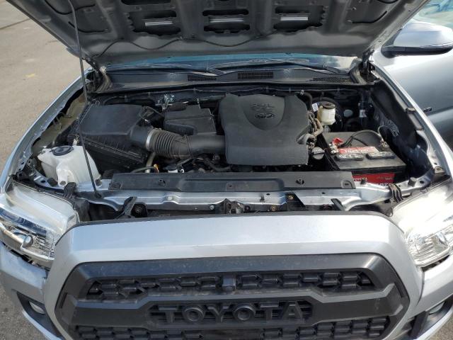 3TYCZ5AN2NT091694 - 2022 TOYOTA TACOMA DOUBLE CAB SILVER photo 11