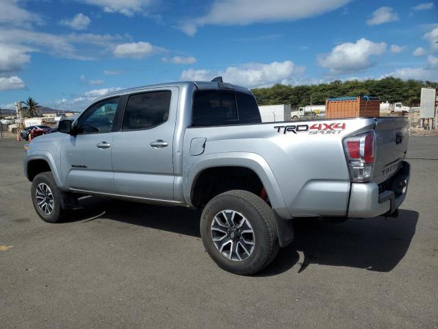 3TYCZ5AN2NT091694 - 2022 TOYOTA TACOMA DOUBLE CAB SILVER photo 2