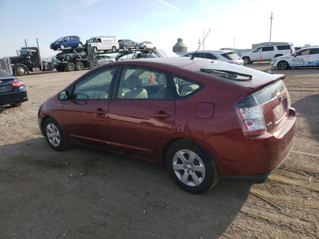 JTDKB20U157027918 - 2005 TOYOTA PRIUS MAROON photo 2