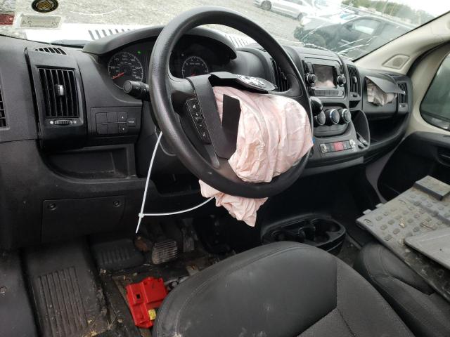 3C6TRVDG2JE154975 - 2018 RAM PROMASTER 2500 HIGH თეთრი ფოტო 8