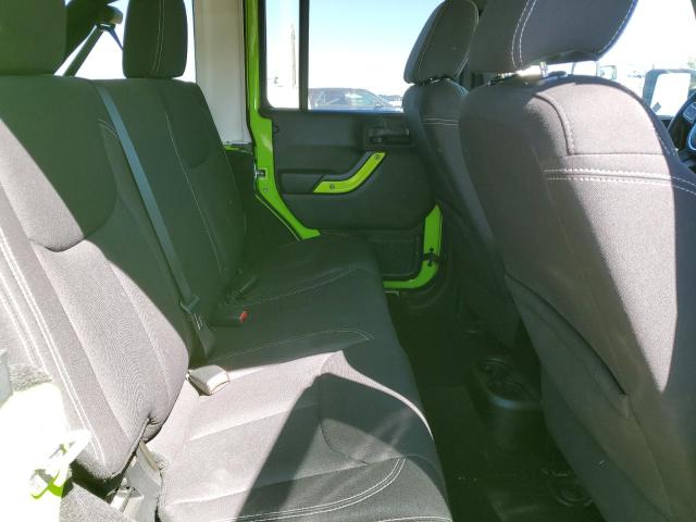 1C4BJWEG3DL537710 - 2013 JEEP WRANGLER U SAHARA Կանաչ լուսանկար 11