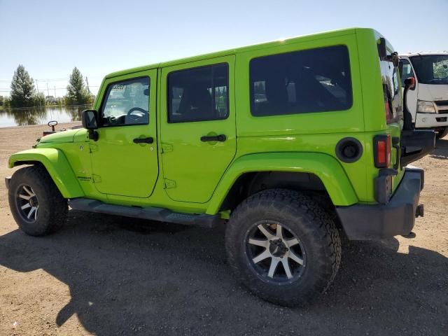 1C4BJWEG3DL537710 - 2013 JEEP WRANGLER U SAHARA Կանաչ լուսանկար 2
