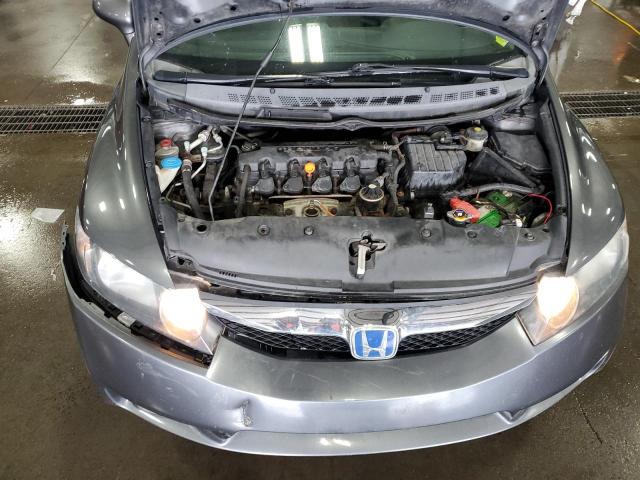 19XFA1F83AE006409 - 2010 HONDA CIVIC EX GRAY photo 11