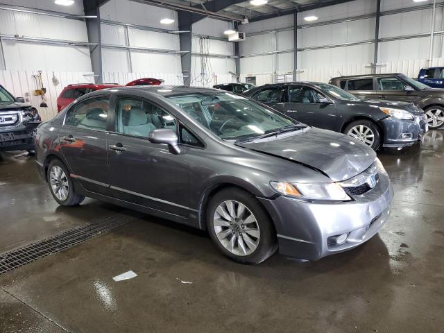 19XFA1F83AE006409 - 2010 HONDA CIVIC EX GRAY photo 4