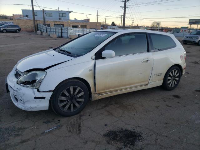 SHHEP33524U503366 - 2004 HONDA CIVIC DX SI WHITE photo 1