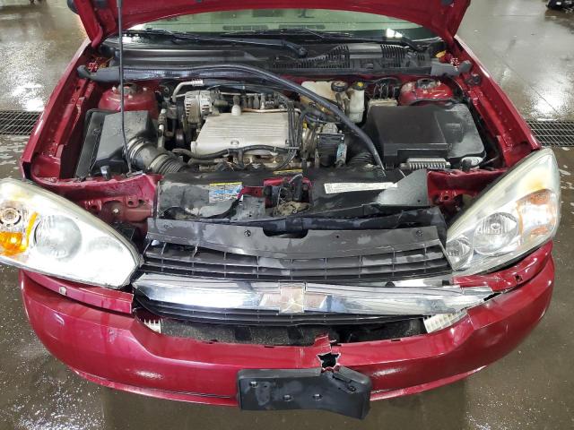 1G1ZU54885F101146 - 2005 CHEVROLET MALIBU LT MAROON photo 11