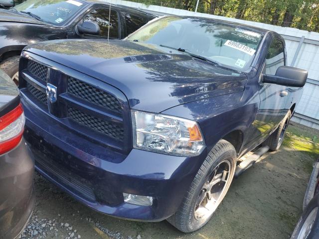 3C6JD6AT6CG276985 - 2012 DODGE RAM 1500 ST BLUE photo 1