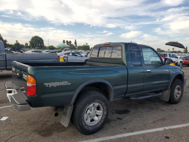 4TASN92N8YZ665173 - 2000 TOYOTA TACOMA XTRACAB PRERUNNER მწვანე ფოტო 3