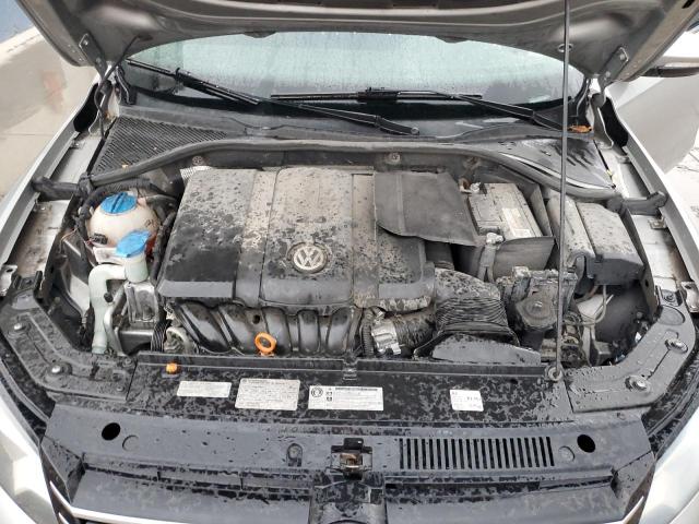 1VWAH7A33CC103153 - 2012 VOLKSWAGEN PASSAT S Күміс фото 11