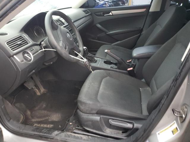 1VWAH7A33CC103153 - 2012 VOLKSWAGEN PASSAT S Күміс фото 7