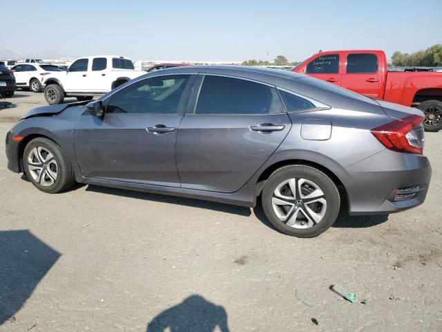 19XFC2E54JE027342 - 2018 HONDA CIVIC LX GRAY photo 2